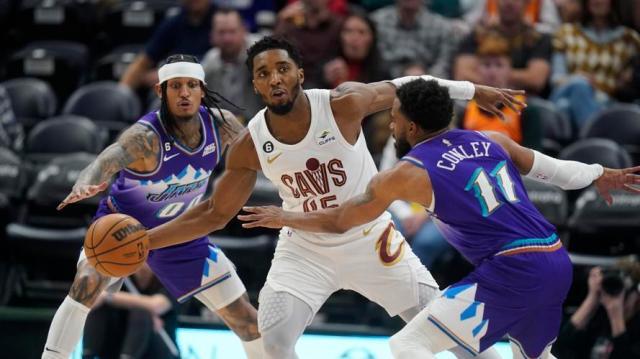 球速体育-米切尔重回盐湖城感受温情，单场46分也毫不留情